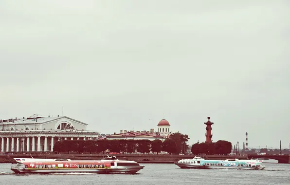 Картинка река, Санкт-Петербург, Russia, набережная, питер, Нева, St. Petersburg