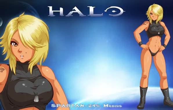 Girl, Halo, sexy, game, pantsu, panties, nipples, boobs