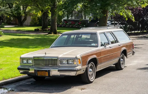 Картинка Grand, Mercury, Marquis, LS Colony, Park Wagon, '1990бь