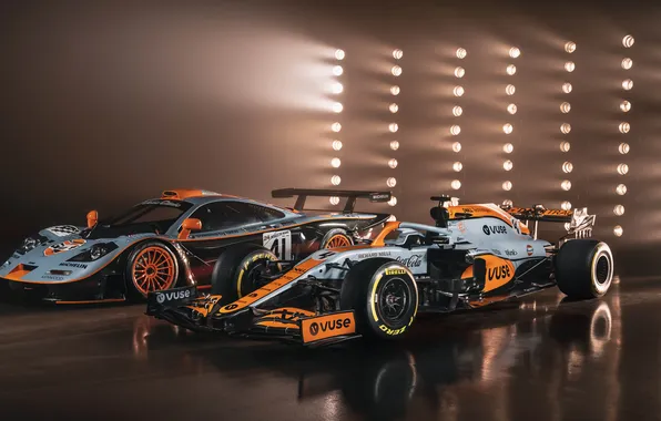 Картинка McLaren, Formula 1, McLaren F1 GTR, 2021, MCL35, bolide