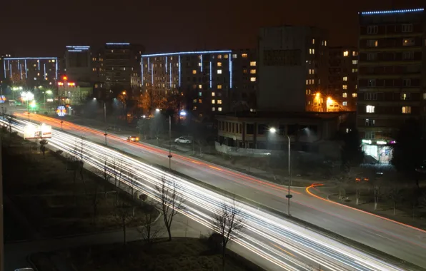 Россия, ночной город, ночные города, заставка на комп, обои владикавказ, Владикавказ ночью, темная тема, Владикавказ …