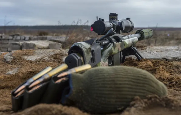 Sniper rifle, Lithuania, Pabradė