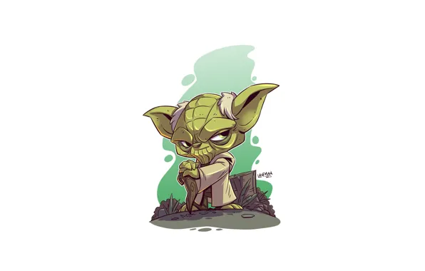 Star Wars, Yoda, Derek Laufman