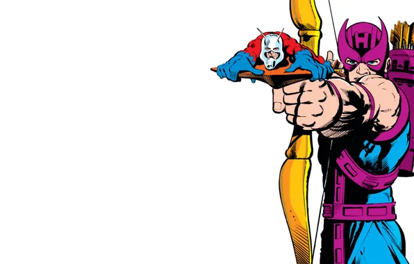 Лук, очки, стрела, Hawkeye, Соколиный Глаз, Клинтон Фрэнсис Бартон, Человек муровей