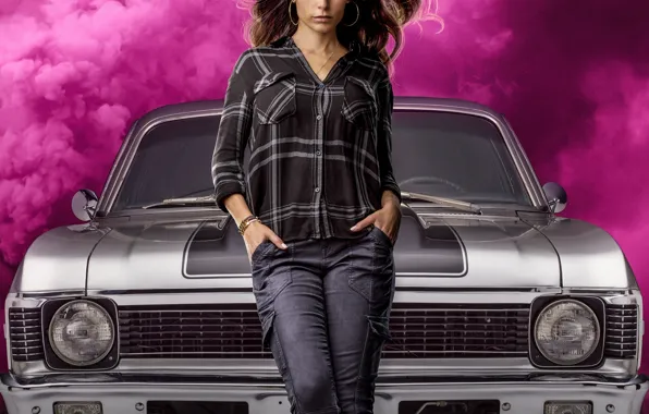 Машина, девушка, Fast & Furious 9, Мия