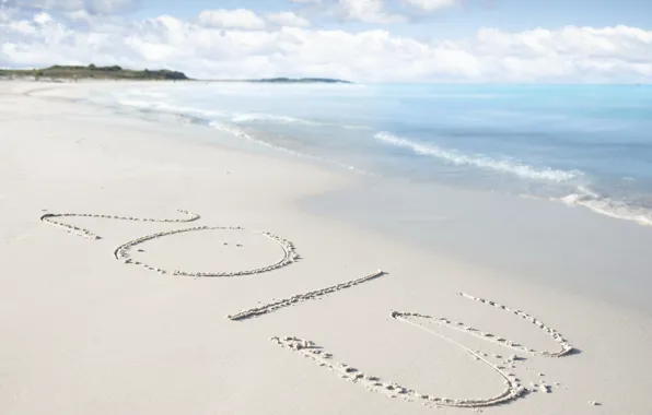 Картинка Песок, Море, Новый год, 2013