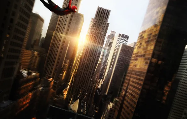 Супергерой, марвел, spider man, новый человек паук, высокое напряжение, the amazing spider man 2