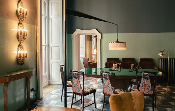 Дизайн, стиль, интерьер, столовая, Турин, best italian interior design, лучший итальянский дизайн интерьера