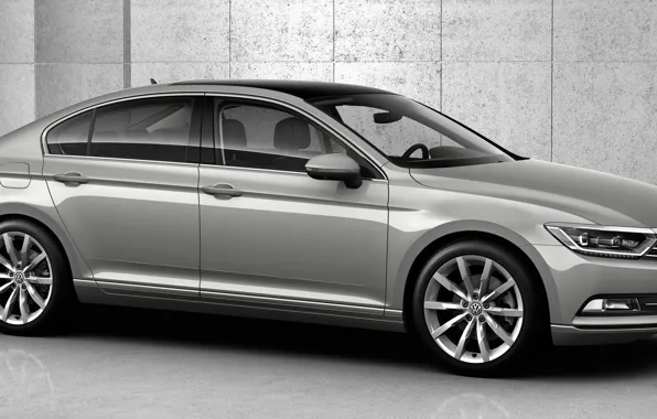 Volkswagen, Silver, Passat