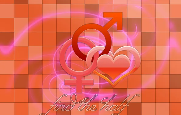 Картинка Марс, День святого Валентина, Венеру, линий серце