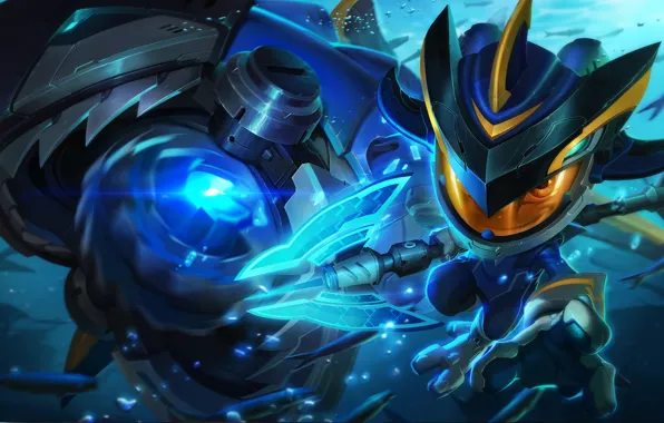 Арт, League of Legends, Лига Легенд, Fizz