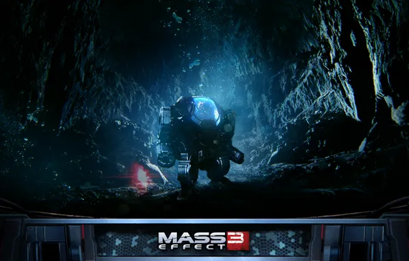 Космос, игра, Робот, Mass Effect