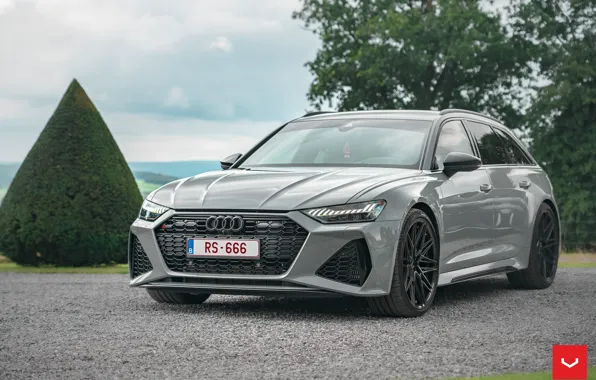 Картинка Audi, Hybrid, Forged, Series, Vossen, RS6, HF-7