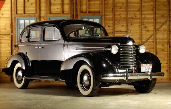 Картинка ретро, 1937, sedanf, oldsmobile-six, touring, олдсмобил