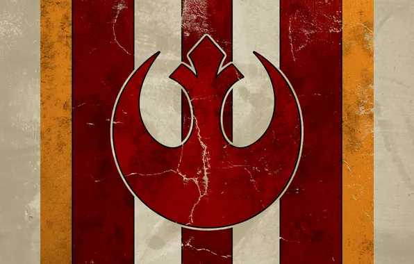 Red, logo, Star wars