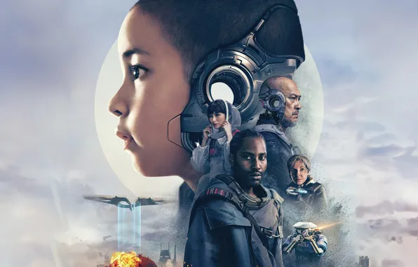 Фантастика, постер, Создатель, Джон Дэвид Вашингтон, John David Washington, The Creator