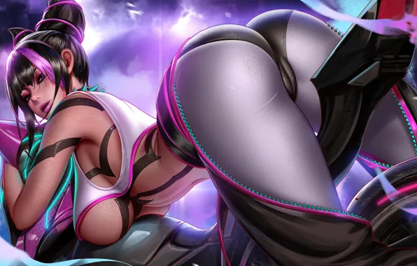 Sexy, ass, sexy girl, art, beautiful, leggins