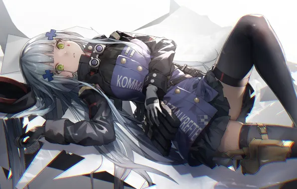 Девушка, экипировка, Girls Frontline, Девушки фронта