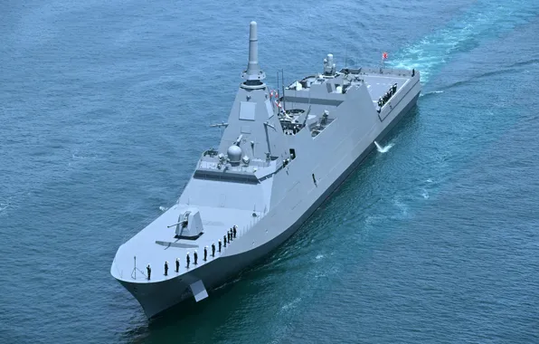Япония, FFM-1, JS Mogami, многоцелевой фрегат