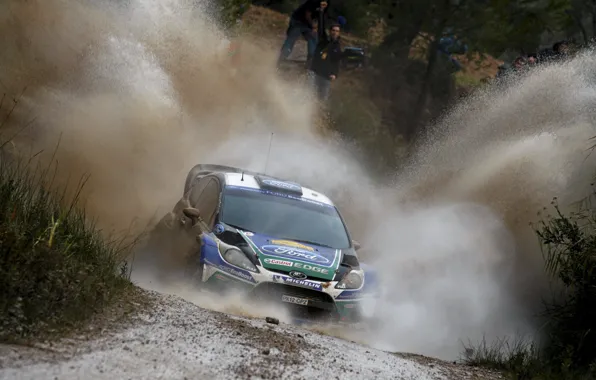 Ford, Брызги, WRC, Rally, Ралли, Fiesta