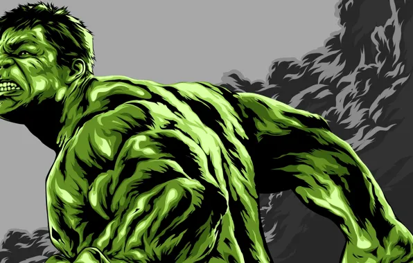 Зеленый, Халк, Hulk, MARVEL