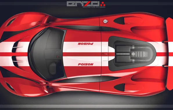 Автомобиль, верх, Poison car concept