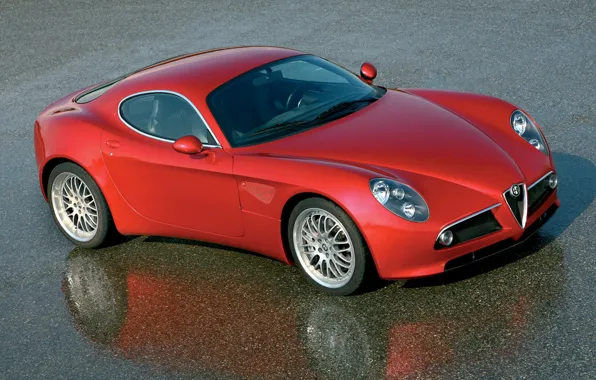 Купе, alfa romeo, 8c