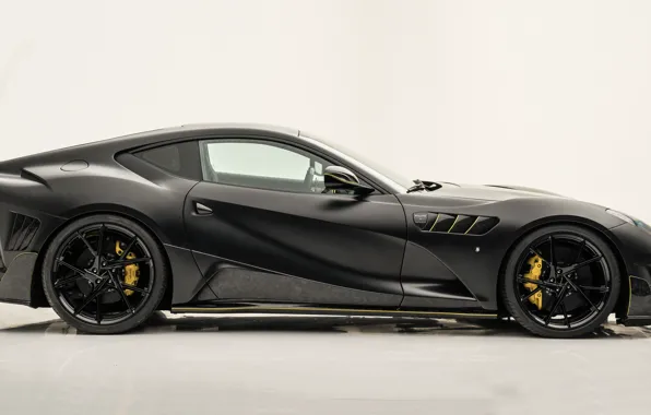 Ferrari, суперкар, вид сбоку, Mansory, Superfast, 812, 2019, Stallone Black
