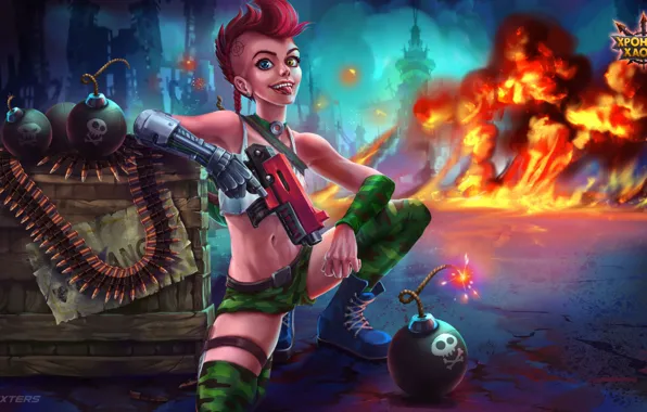 Игра, персонаж, Game, Сорвиголова, RPG, Хроники Хаоса, Hero Wars