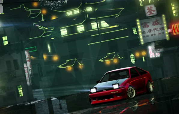 Japan, Toyota Corolla AE86, Need for speed world