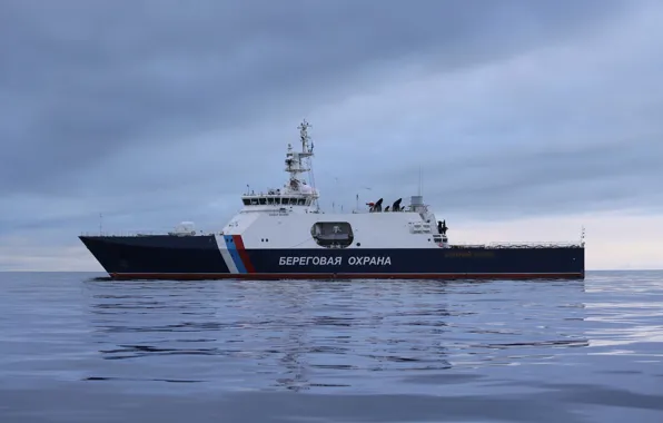 Корабль, боевое, пограничный, дежурство, Полярная Звезда, сторожевик