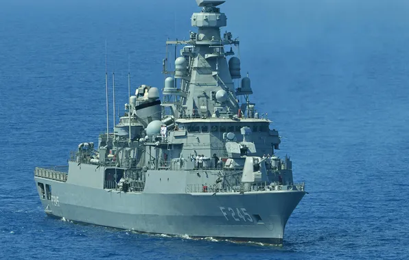 Турция, фрегат, TCG Oruçreis, F245