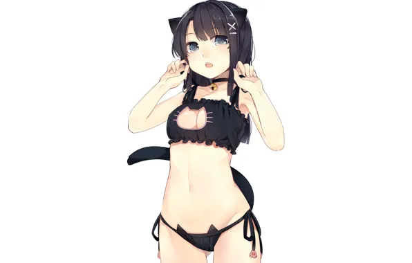 Girl, sexy, lingerie, pantsu, bra, cleavage, panties, boobs