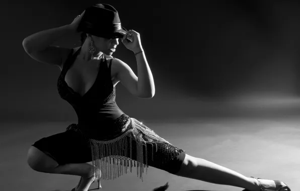 Tango, hat, dance, pose