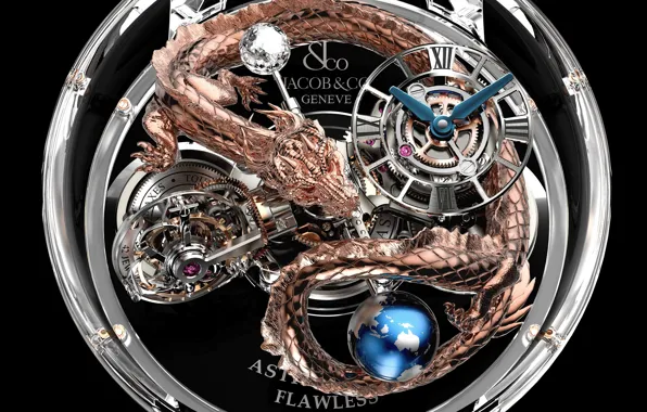 Картинка beauty, luxury, watches, Jacob & Co, Astronomia Dragon