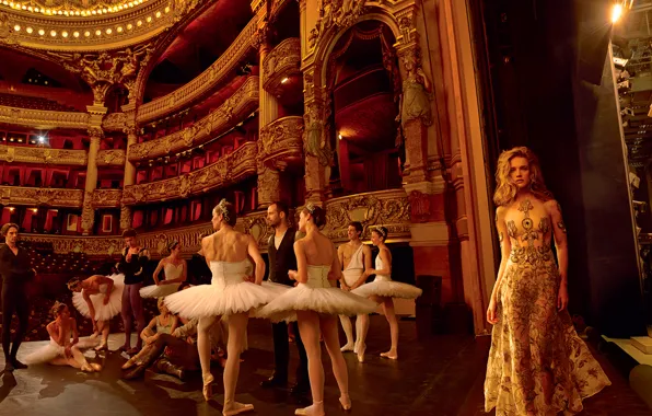 Театр, балет, Наталья Водянова, балерины