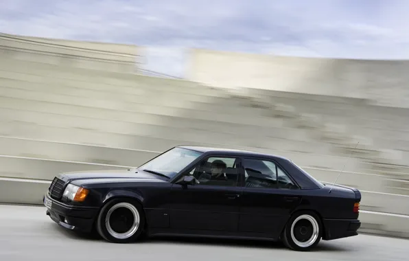 Скорость, чёрный цвет, Mercedes-bens