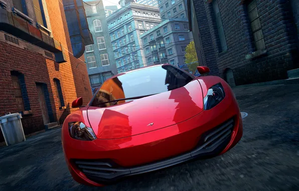 Картинка 2012, need for speed, art, most wanted, mclaren, mp4-12c
