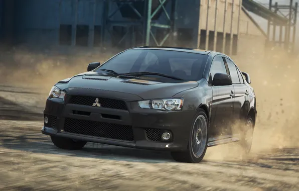 Картинка 2012, Most Wanted, Need for speed, Mitsubishi Lancer Evolution X