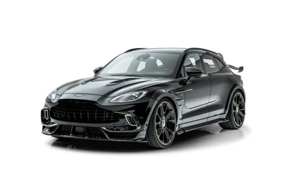 Картинка Aston Martin, внедорожник, белый фон, Mansory, DBX, Aston Martin DBX from Mansory, Carbon Makeover