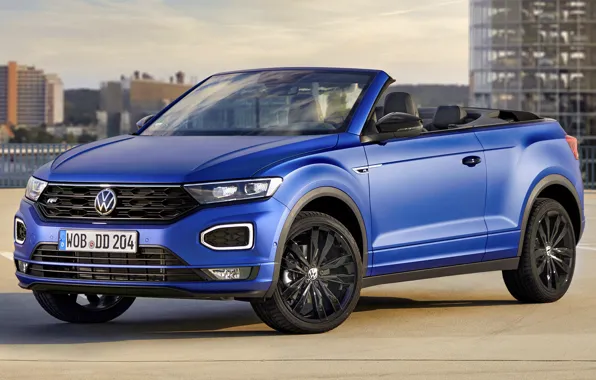 Volkswagen, Cabriolet, T-Roc, 2021, Blue Edition, Volkswagen T-Roc Cabriolet Blue Edition