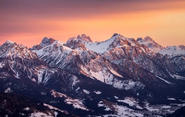 Картинка Природа, Красота, Nature, Italy, South Tyrol, Dolomites, Mountain range