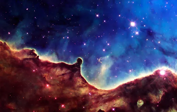 Картинка звезды, туманность, фото, Хаббл, вселенная, телескоп