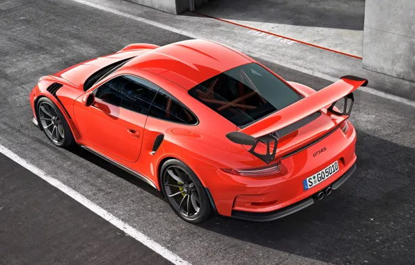 911, Porsche, GT3 RS, Задок