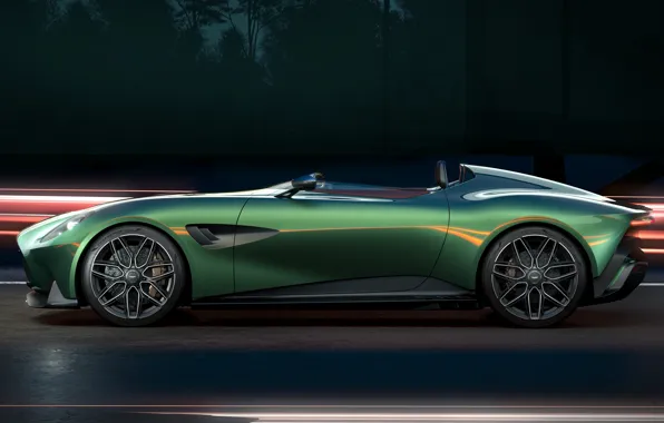 Картинка Aston, Martin, вид сбоку, 2022, DBR22, Aston Martin DBR22