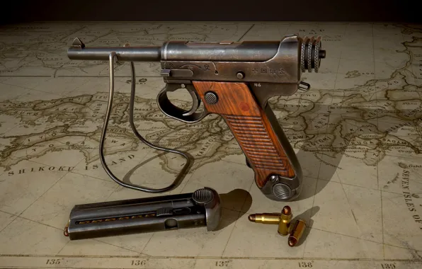 Япония, Самозарядный пистолет, Nambu Type 14