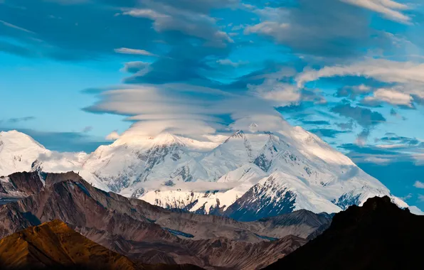 Картинка гора, Аляска, Мак-Кинли