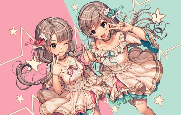 Girl, long hair, dress, anime, beautiful, pretty, attractive, handsome