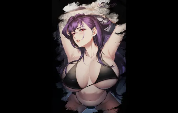 Girl, hot, sexy, boobs, anime, big boobs, babe, bikini