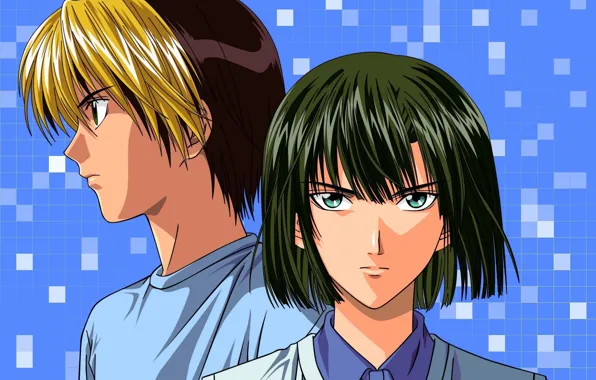 Фон, арт, парни, Игроки, Hikaru no Go